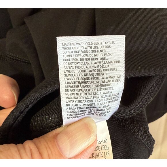 Old Navy Active Womens Leggings Fitted Black Size Small Activewear Athleisure - Picture 12 of 12